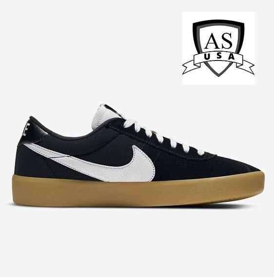 Nike SB Bruin React Suede Mens Size 75 Black Skateboarding Shoes CJ1661 002  - 리본즈(REEBONZ)